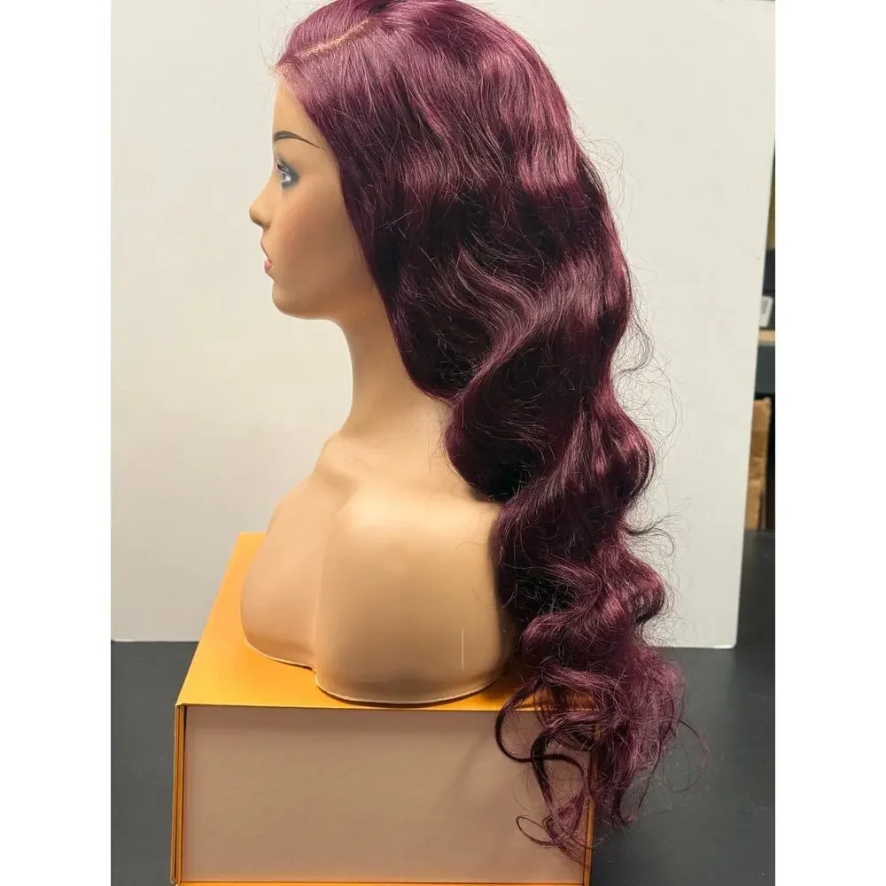 Megalook 100% Human Hair Body Wave Wig 26